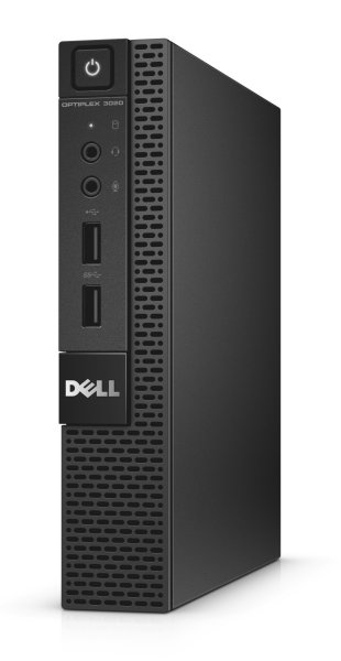 DELL OptiPlex 3020 Intel® Core™ i3 i3-4160T 4 GB DDR3L-SDRAM 500 GB HDD Windows 7 Professional Mini PC Black