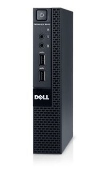 DELL OptiPlex 9020 Intel® Core™ i5 i5-4590T 8 GB DDR3L-SDRAM 128 GB SSD Windows 7 Professional Mini PC Black
