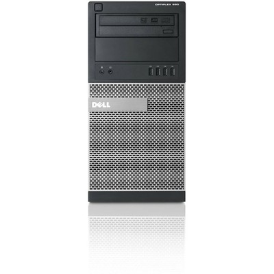 DELL OptiPlex 9020 Intel® Core™ i7 i7-4770 8 GB DDR3-SDRAM 500 GB HDD Windows 7 Professional Mini Tower PC Black, Grey