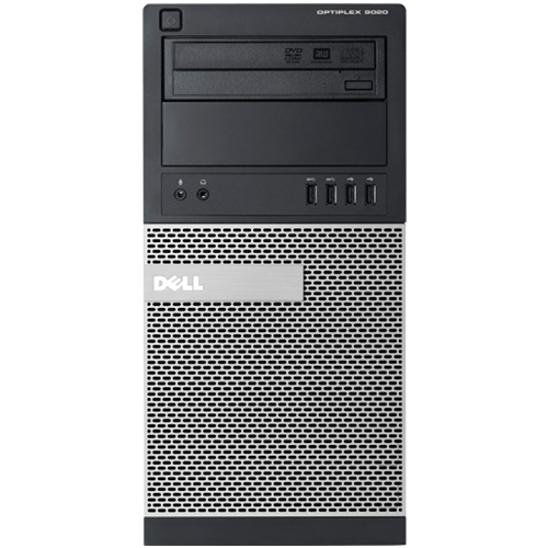 DELL OptiPlex 9020 Intel® Core™ i7 i7-4790 8 GB DDR3-SDRAM 500 GB Hybrid-HDD Windows 7 Professional Mini Tower PC Black, Grey