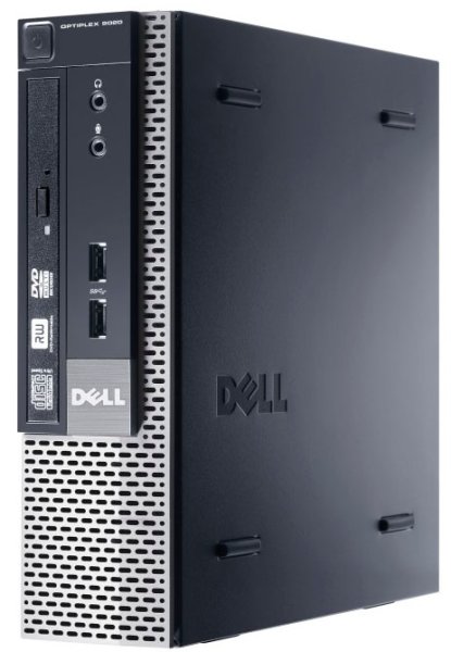 DELL OptiPlex 9020 Intel® Core™ i5 i5-4590S 8 GB DDR3-SDRAM 500 GB Hybrid-HDD Windows 7 Professional USFF PC Black