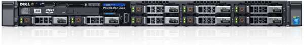 PowerEdge R630 - Chassis 8x2.5, Intel Xeon E5-2620 v3 (15M Cache, 2.40 GHz), 16GB DDR4 2133MHz, 300GB, Broadcom 5720, iDRAC8 Ent, PERC H730P