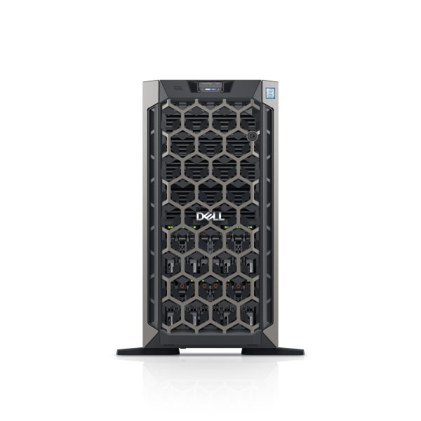 Intel Xeon Bronze 3104, 8GB (DDR4), 300GB (SAS), Matrox G200eW3 (16MB), 8 x 3.5", PERC H330+, iDRAC9 Enterprise w/ OpenManage Essentials, 495W, 5 x USB 3.0, 3 x USB 2.0, 2 x 10GB (LAN), 1 x VGA, 1 x Serial, 49.65 kg