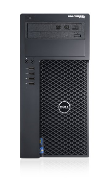DELL Precision T1700 MT Intel® Xeon® E3 V3 Family E3-1240V3 16 GB DDR3-SDRAM 500 GB HDD NVIDIA® Quadro® K2000 Windows 7 Professional Mini Tower Workstation Black