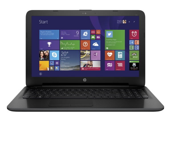 HP 250 G4 Intel® Pentium® N3700 Laptop 39.6 cm (15.6") 4 GB DDR3L-SDRAM 500 GB HDD Wi-Fi 4 (802.11n) Windows 10 Home Black, Grey