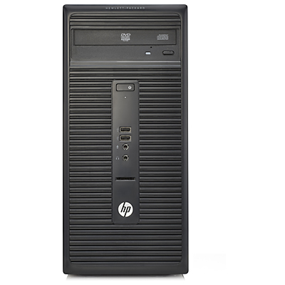 HP 280 G1 MT Intel Pentium G G3250 4 GB DDR3-SDRAM 500 GB HDD Windows 8.1 Micro Tower PC Black