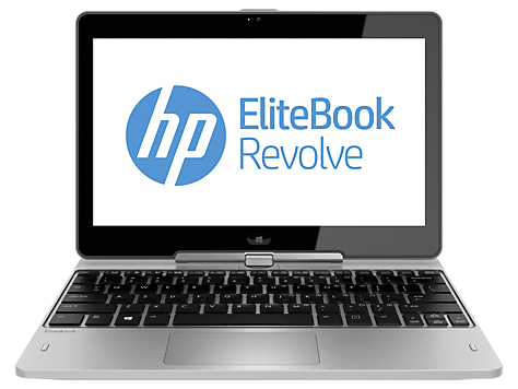HP EliteBook Revolve 810 G2 Intel® Core™ i3 i3-4010U Hybrid (2-in-1) 29.5 cm (11.6") Touchscreen 4 GB DDR3L-SDRAM 128 GB SSD Windows 7 Professional Black, Silver