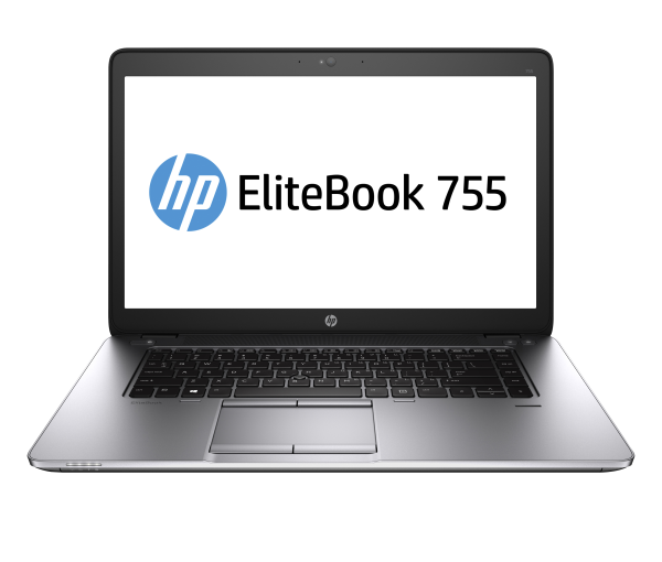 HP EliteBook 755 G2 AMD PRO A8 PRO A8-7150B Laptop 39.6 cm (15.6") HD 4 GB DDR3L-SDRAM 500 GB HDD Wi-Fi 4 (802.11n) Windows 7 Professional Black, Silver