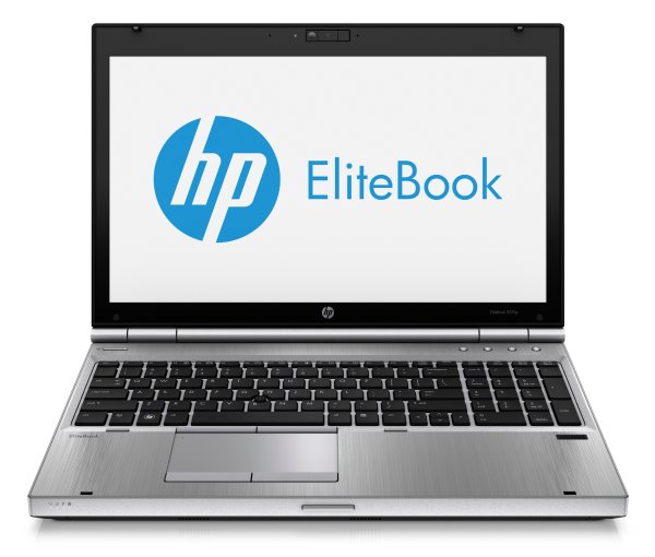 HP EliteBook 8570p Intel® Core™ i7 i7-3540M Laptop 39.6 cm (15.6") HD 4 GB DDR3-SDRAM 256 GB SSD Windows 7 Professional Black, Silver