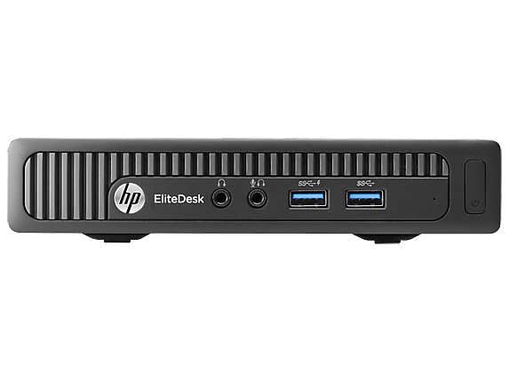 HP EliteDesk 705 G1 Base Model Desktop Mini PC AMD PRO A4 PRO A4-7350B 4 GB DDR3-SDRAM 500 GB HDD Windows 7 Professional Black