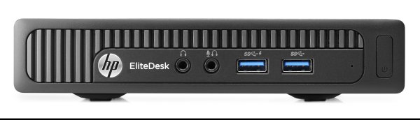 HP EliteDesk 705 G1 AMD PRO A4 PRO A4-7350B 4 GB DDR3-SDRAM 500 GB HDD Windows 7 Professional USFF Mini PC Black