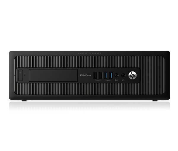 HP EliteDesk 705 G1 AMD A8 A8-6500B 4 GB DDR3-SDRAM 500 GB HDD Windows 7 Professional SFF PC Black