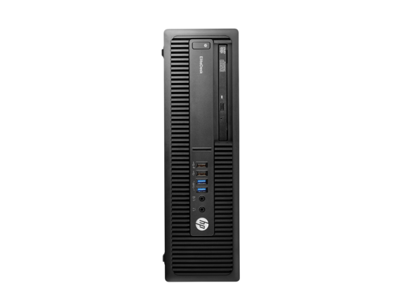 HP EliteDesk 705 G2 AMD PRO A4 PRO A4-8350B 4 GB DDR3-SDRAM 500 GB HDD Windows 10 Pro SFF PC Black