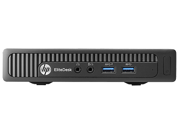 HP EliteDesk 800 G1 Mini Intel® Core™ i7 i7-4785T 4 GB DDR3-SDRAM 500 GB HDD Windows 7 Professional USFF PC Black