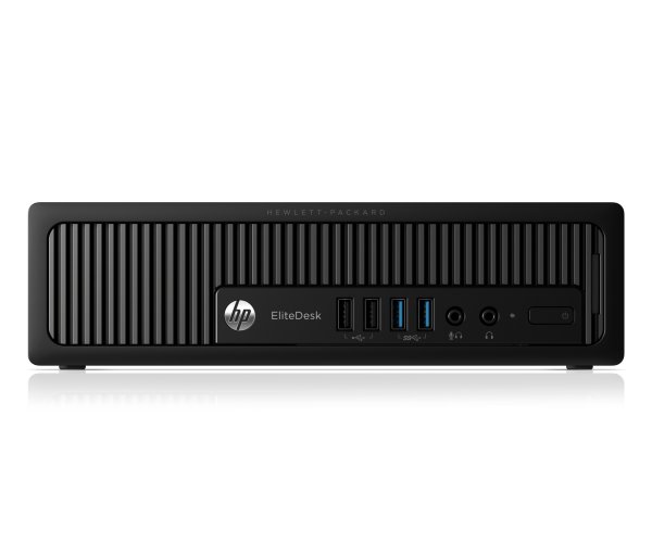 HP EliteDesk 800 G1 USDT Intel® Core™ i5 i5-4570S 4 GB DDR3-SDRAM 500 GB HDD Windows 7 Professional USFF PC Black