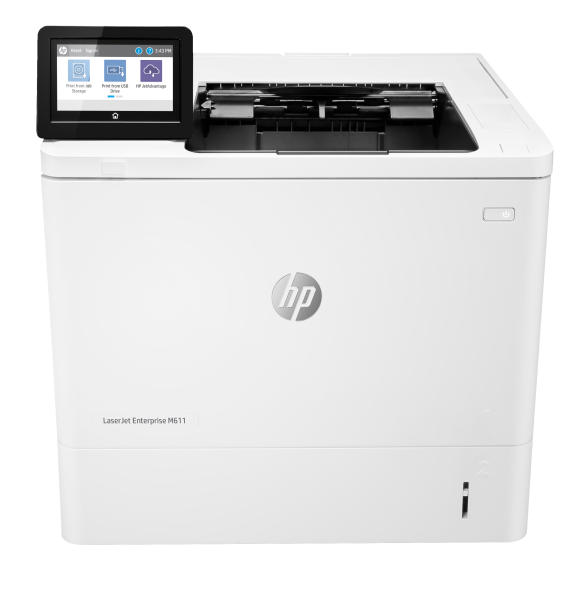 HP LaserJet Enterprise M611dn Black and white Printer, Ethernet Only; Duplex