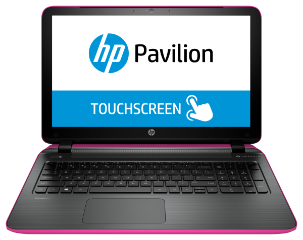 HP Pavilion 15-p139na AMD A10 A10-5745M Laptop 39.6 cm (15.6") Touchscreen HD 8 GB DDR3L-SDRAM 1 TB HDD Windows 8.1 Black, Pink