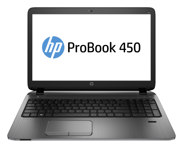 HP ProBook 450 G2 Intel® Core™ i3 i3-5010U Laptop 39.6 cm (15.6") HD 4 GB DDR3L-SDRAM 500 GB HDD Wi-Fi 5 (802.11ac) Windows 7 Professional Black, Silver