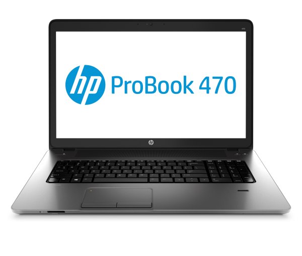 HP ProBook 470 G1 Intel® Core™ i5 i5-4200M Laptop 43.9 cm (17.3") HD+ 4 GB DDR3-SDRAM 500 GB HDD AMD Radeon HD 8750M Wi-Fi 4 (802.11n) Windows 7 Professional Black, Silver