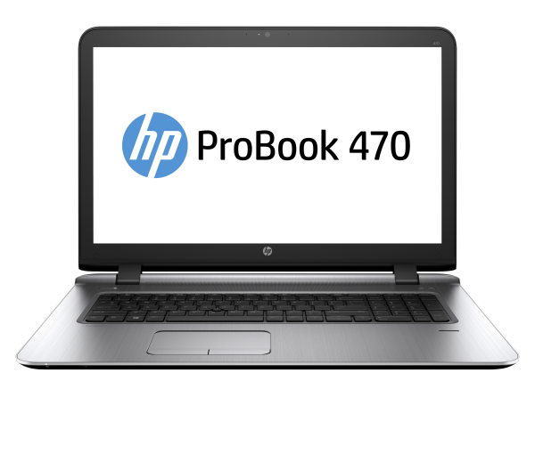 HP ProBook 470 G3 Intel® Core™ i5 i5-6200U Laptop 43.9 cm (17.3") HD+ 8 GB DDR3L-SDRAM 1 TB HDD Windows 7 Professional Black, Silver