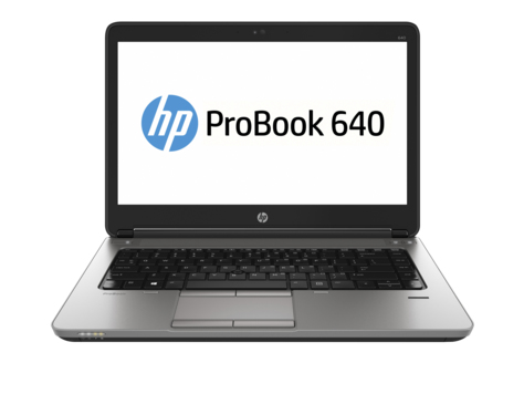 HP ProBook 640 G1 Intel® Core™ i5 i5-4300M Laptop 35.6 cm (14") HD 8 GB DDR3L-SDRAM 500 GB HDD Wi-Fi 4 (802.11n) Windows 10 Pro Silver