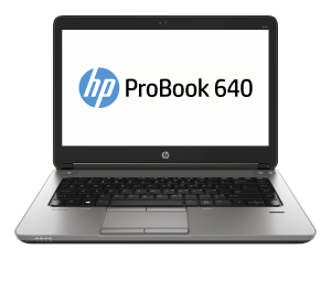 HP ProBook 640 G1 Intel® Core™ i5 i5-4210M Laptop 35.6 cm (14″) 4 GB DDR3L-SDRAM 128 GB SSD Wi-Fi 4 (802.11n) Windows 7 Professional Black, Silver