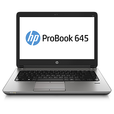 HP ProBook 645 G1 AMD A6 A6-5350M Laptop 35.6 cm (14") HD 4 GB DDR3L-SDRAM 500 GB HDD Windows 8.1 Pro Black