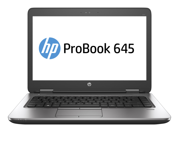 HP ProBook 645 G2 AMD A10 PRO A10-8700B Laptop 35.6 cm (14") Full HD 4 GB DDR3L-SDRAM 500 GB HDD Wi-Fi 5 (802.11ac) Windows 10 Pro Grey