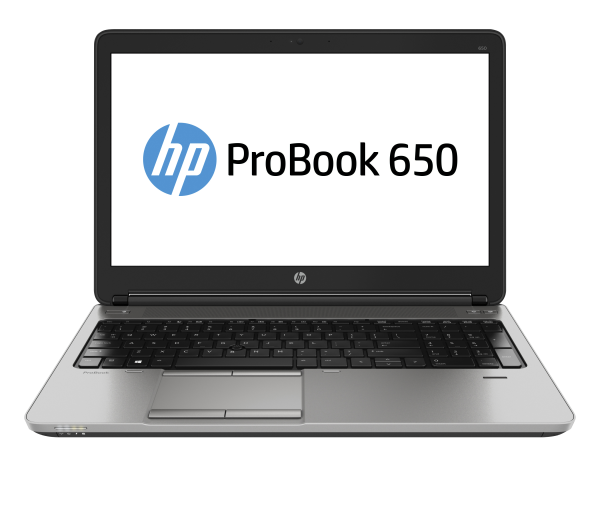 HP ProBook 650 G1 Intel® Core™ i7 i7-4702MQ Laptop 39.6 cm (15.6") HD 8 GB DDR3L-SDRAM 750 GB HDD Wi-Fi 4 (802.11n) Windows 7 Professional Black, Silver