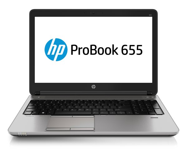 HP ProBook 655 G1 Notebook PC AMD A6 A6-5350M Laptop 39.6 cm (15.6") 4 GB DDR3-SDRAM 500 GB HDD Wi-Fi 4 (802.11n) Windows 7 Professional Silver