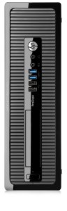 HP ProDesk 400 G1 Small Form Factor PC (ENERGY STAR) Intel® Core™ i5 i5-4570 4 GB DDR3-SDRAM 500 GB HDD Windows 7 Professional SFF Black