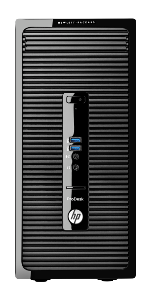 HP ProDesk 400 G2 Intel Pentium G G3240 4 GB DDR3-SDRAM 500 GB HDD Windows 7 Professional Micro Tower PC Black