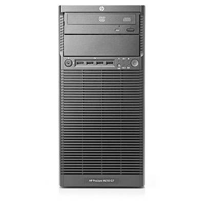 HP ProLiant ML110 G7 E3-1240 3.30GHz 4-core 1P 4GB-U Hot Plug SATA 460W RPS Server
