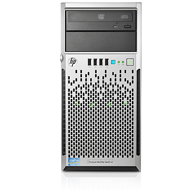 HPE ProLiant ML310e Gen8 v2 server 1 TB Tower (4U) Intel® Xeon® E3 V3 Family E3-1271V3 3.6 GHz 4 GB DDR3-SDRAM 350 W