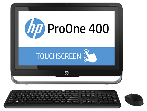 HP ProOne 400 G1 Intel® Core™ i7 i7-4790T 54.6 cm (21.5") 1920 x 1080 pixels Touchscreen All-in-One PC 4 GB DDR3-SDRAM 500 GB HDD Windows 7 Professional Black, Silver