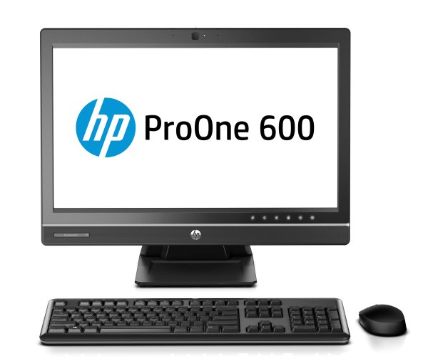 HP ProOne 600 G1 Intel® Core™ i5 i5-4590S 54.6 cm (21.5") 1920 x 1080 pixels All-in-One PC 4 GB DDR3-SDRAM 500 GB HDD Windows 7 Professional Black, Silver