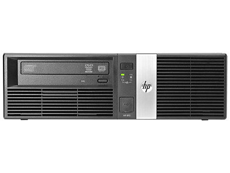 HP RP5 Retail System Model 5810 i3-4150 3.5 GHz SFF Black