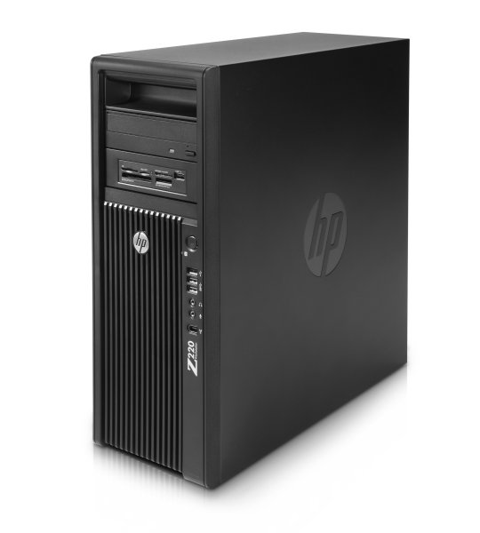 Z220 CMT - Intel Xeon E3-1225v2 3.2 GHz, 4GB 1600MHz DDR3, 500GB 7200rpm SATA, SATA SuperMulti DVD, Windows 7 Professional 64 / Windows 8 Pro 64