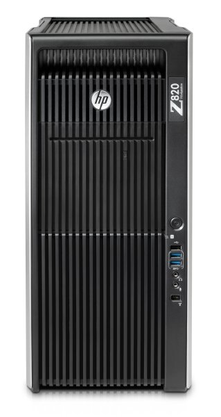 HP 820 Intel® Xeon® E5 V2 Family E5-2630V2 8 GB DDR3-SDRAM 1 TB HDD Windows 7 Professional Mini Tower Workstation Black