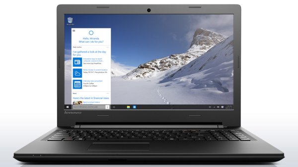 Lenovo Essential B50-50 Intel® Core™ i3 i3-5005U Laptop 39.6 cm (15.6") 4 GB DDR3L-SDRAM 128 GB SSD Windows 7 Professional Black