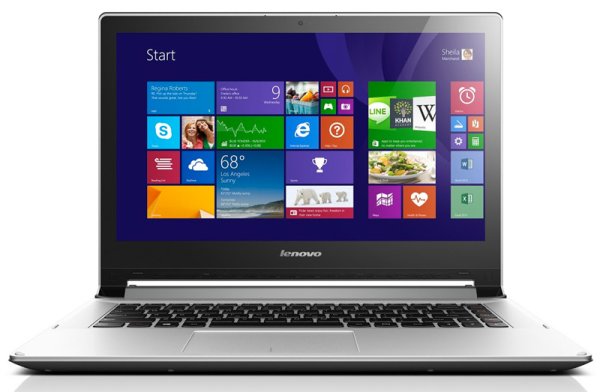 Lenovo IdeaPad Flex 2 14 Intel® Core™ i5 i5-4210U Hybrid (2-in-1) 35.6 cm (14") Touchscreen Full HD 4 GB DDR3L-SDRAM 1 TB HDD Wi-Fi 4 (802.11n) Windows 8.1 White