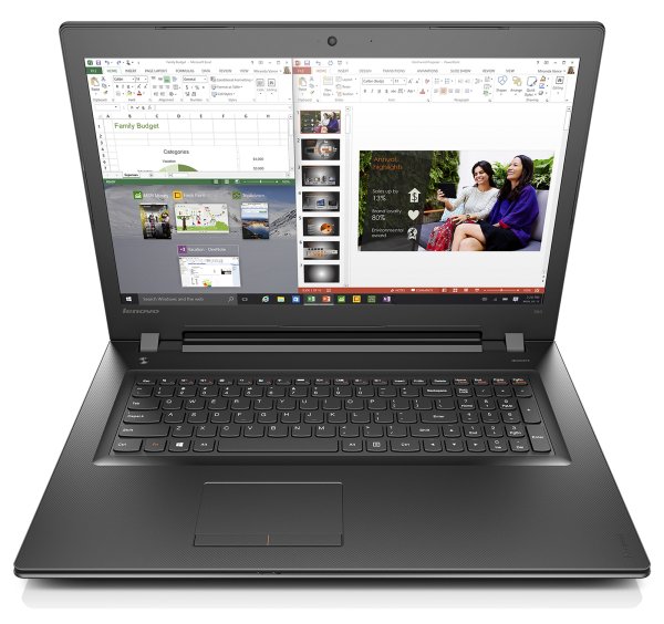 Lenovo IdeaPad 300 Intel® Core™ i5 i5-6200U Laptop 43.9 cm (17.3") HD+ 8 GB DDR3L-SDRAM 1 TB HDD AMD Radeon R5 M330 Windows 10 Home Black