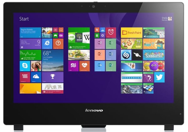 Lenovo S S50-30 Intel® Core™ i5 i5-5200U 58.4 cm (23") 1920 x 1080 pixels All-in-One PC 8 GB DDR3-SDRAM 1 TB Hybrid-HDD NVIDIA® GeForce® 820A Windows 7 Professional Black
