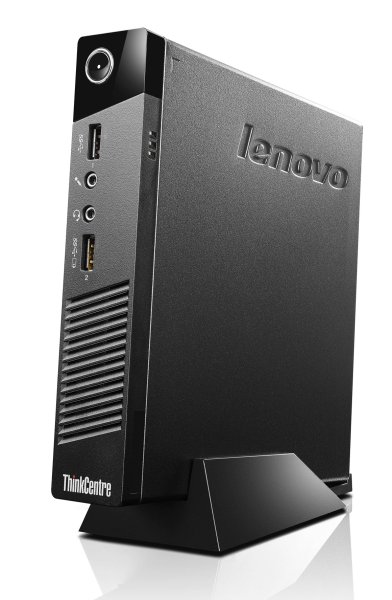 Lenovo ThinkCentre M53 Intel® Pentium® J2900 4 GB DDR3L-SDRAM 500 GB HDD Windows 7 Professional Mini PC Black