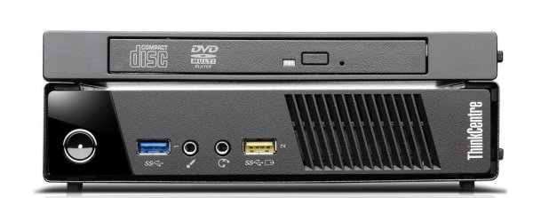 Lenovo ThinkCentre M73 Tiny Intel® Core™ i5 i5-4570T 4 GB DDR3-SDRAM 128 GB SSD Windows 7 Professional USFF PC Black
