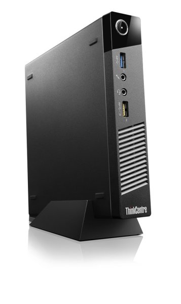 Lenovo ThinkCentre M73 Intel Pentium G G3450T 2 GB DDR3-SDRAM 320 GB HDD Windows 7 Professional Mini PC Black