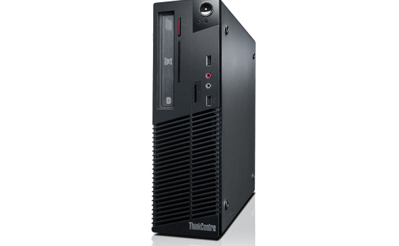 Lenovo ThinkCentre M73 Intel Pentium G G3220T 4 GB DDR3-SDRAM 500 GB HDD Windows 7 Home Premium SFF PC Black