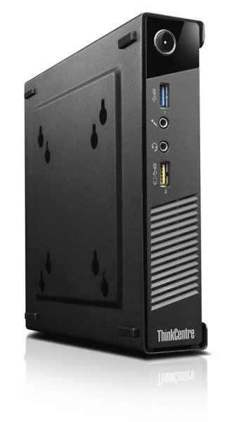 Lenovo ThinkCentre M93p Intel® Core™ i5 i5-4590T 4 GB DDR3-SDRAM 192 GB SSD Windows 7 Professional Mini PC Black
