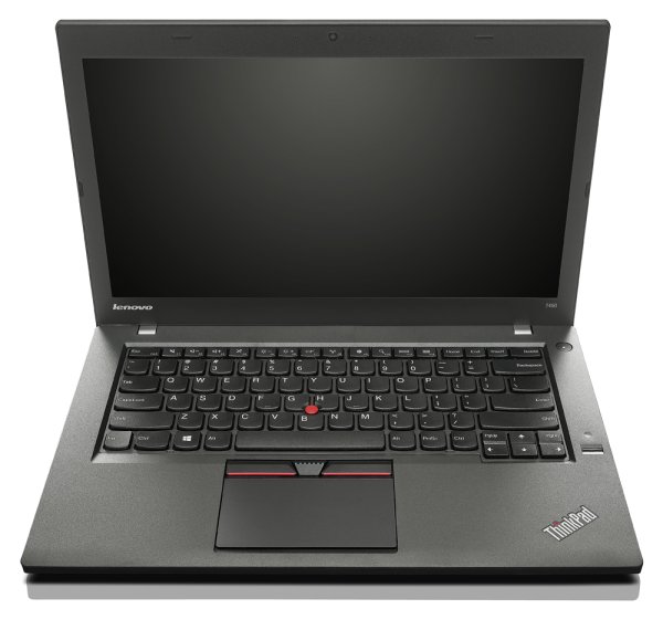 Lenovo ThinkPad T450 Laptop 35.6 cm (14") 8 GB DDR3L-SDRAM 512 GB SSD Windows 8 Pro Black