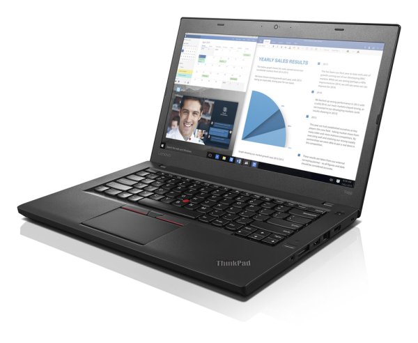 Lenovo ThinkPad T460 Laptop 35.6 cm (14") 8 GB DDR3L-SDRAM 240 GB SSD Windows 10 Pro Black